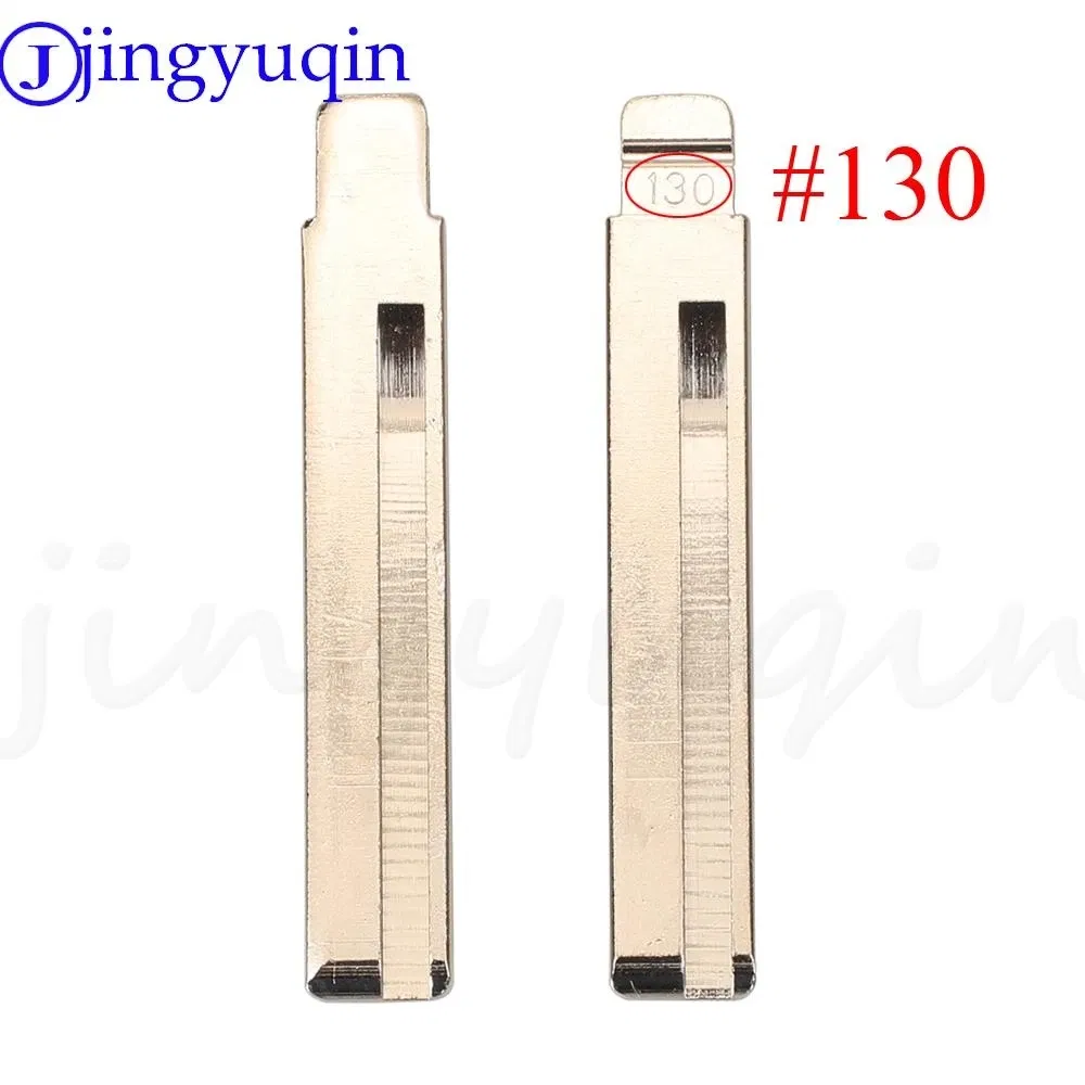 Color: GRAY - jingyuqin #129 #130 Remote KD Car Key Blade HY20 HY20R For Hyundai For Kia Car Remote Key Embryo Uncut Right Left Blade