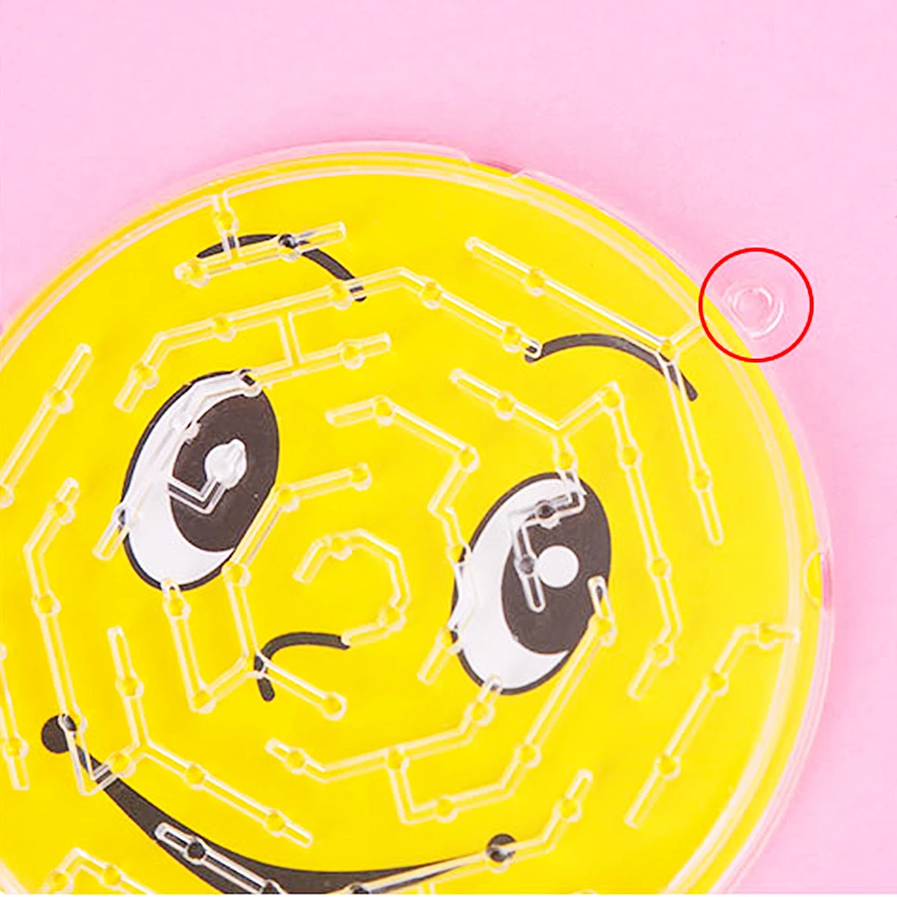Color: Deep Sapphire, Ships From: CHINA - 12/30Pcs Round Smiling Face Beads Maze Toy Boys And Girls Birthday Party Baby Gift Giving Gifts Pinata Filler Christmas Prizes