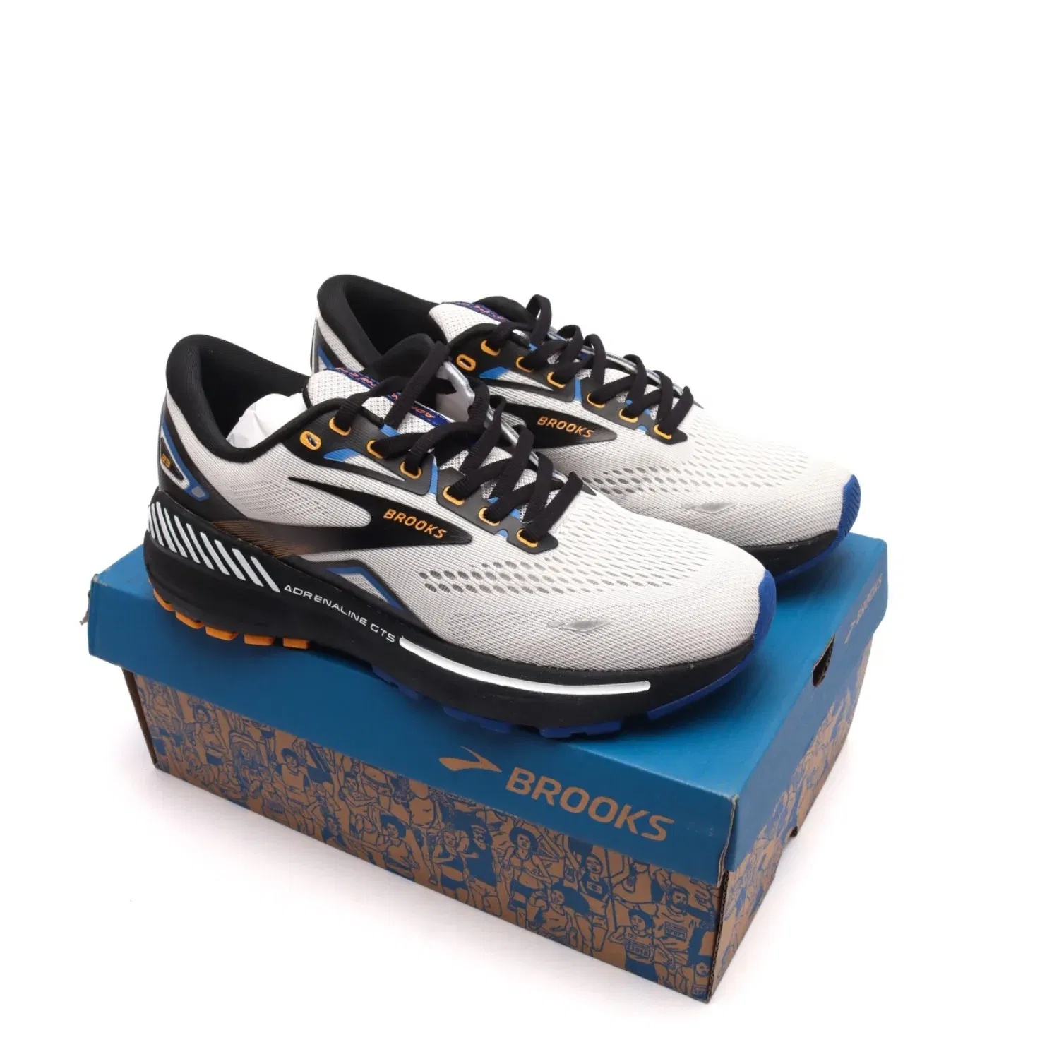 Color: Brown, Shoe Size: 42 - Brooks Men?™s Adrenaline GTS 23 Supportive Running Shoe