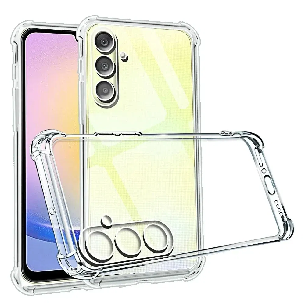 Color: Beige - Clear Shockproof Case for Samsung Galaxy A16 A36 A25 A35 A55 A15 A54 A34 A14 A24 A05S A73 A53 A33 A23 A13 4G 5G Back Cover