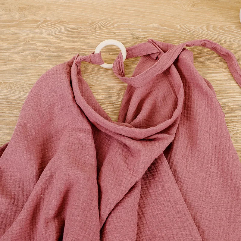 Color: PURPLE - Breathable Breastfeeding Cover Baby Feeding Nursing Covers Adjustable Nursing Apron Outdoor Privacy Cover Mother Nursing Cloth