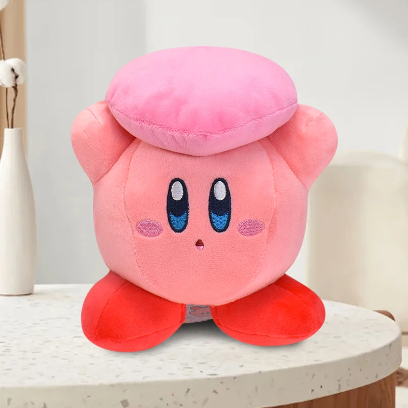 Color: Pink - Kirby King Dedede Waddle Dee Meta Knight Elfilin Plush Toy Kawaii Cartoon Peluche Doll for Kids Birthday Christmas Gift