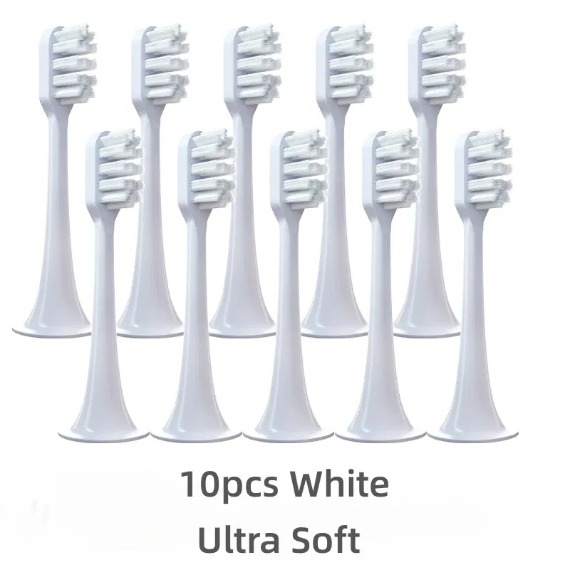Color: Gold - For Xiaomi Mijia T300 T500 T700 Ultrasonic For Mijia Mi Electric Toothbrush Nozzles High-density Replacement Tooth Brush Head