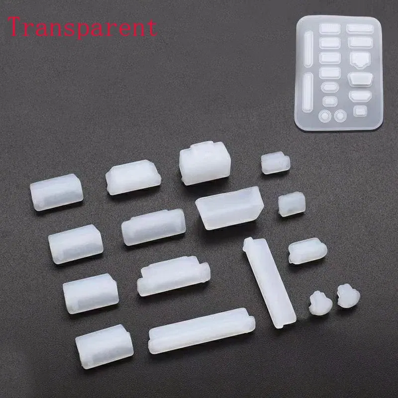 Color: Other - 16pcs/set Colorful Silicone Anti Dust Plug Cover Stopper Dust Plug Laptop Dustproof USB Port RJ45 Interface waterproofCover