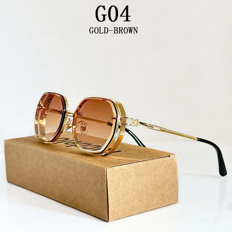 Lenses Color: WHITE, Ships From: CHINA, Frame Color: other - 2024 Steampunk Sunglasses For Men Fashionable Square Punk Fashion Glasses Designer Sunglasses Women Trendy Gafas De Sol Hombre