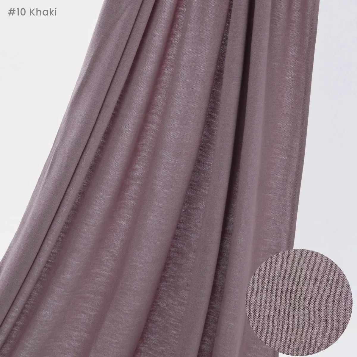 Color: khaki - 29Colors Cheap Jersey Hijab Scarf Solid Muslim Long Scarves Turban Shawl Elastic Cotton Arab Headscarf Head Wraps Saudi Hijabs