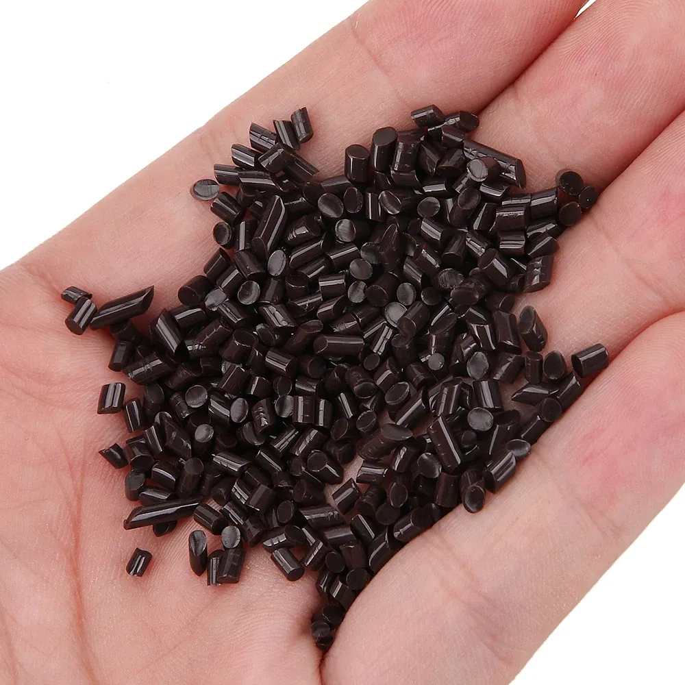 Color: Orange - Hot Sale 100% Italian Keratin Glue for Hair Extension 500g Italy Keratin Glue Beads Black Color Italian Keratin Glue in Grain