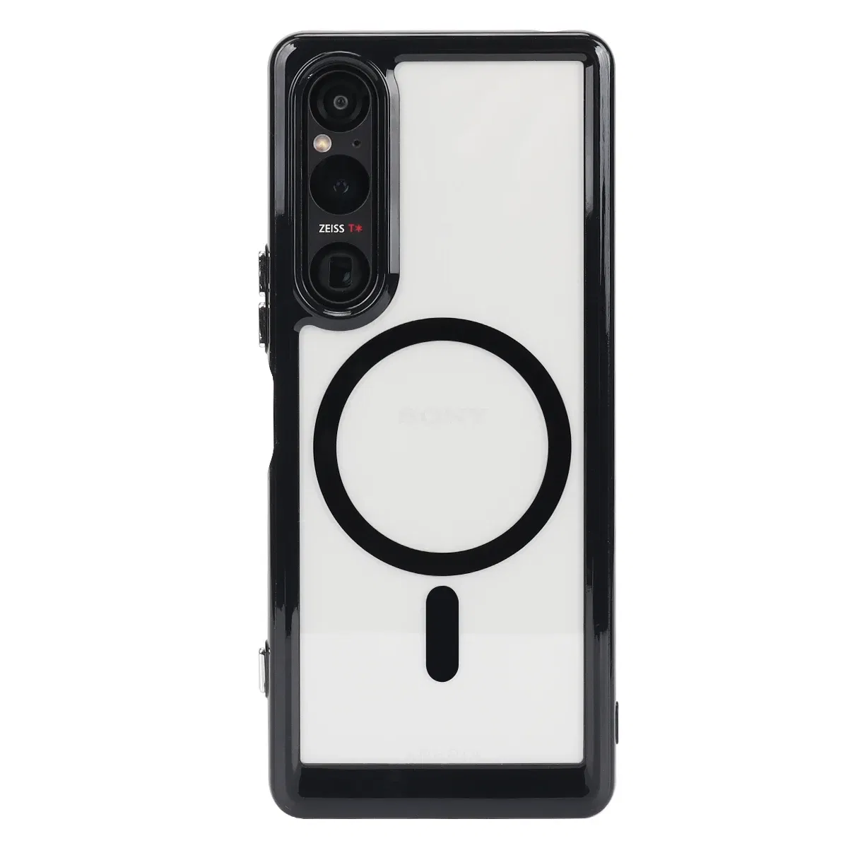 Color: black, Material: aluminum - Magnetic Luxury Matte Translucent Armor Shockproof Case For Sony Xperia 1V Sony Xperia 1VI For Magsafe Wireless Charge Cover