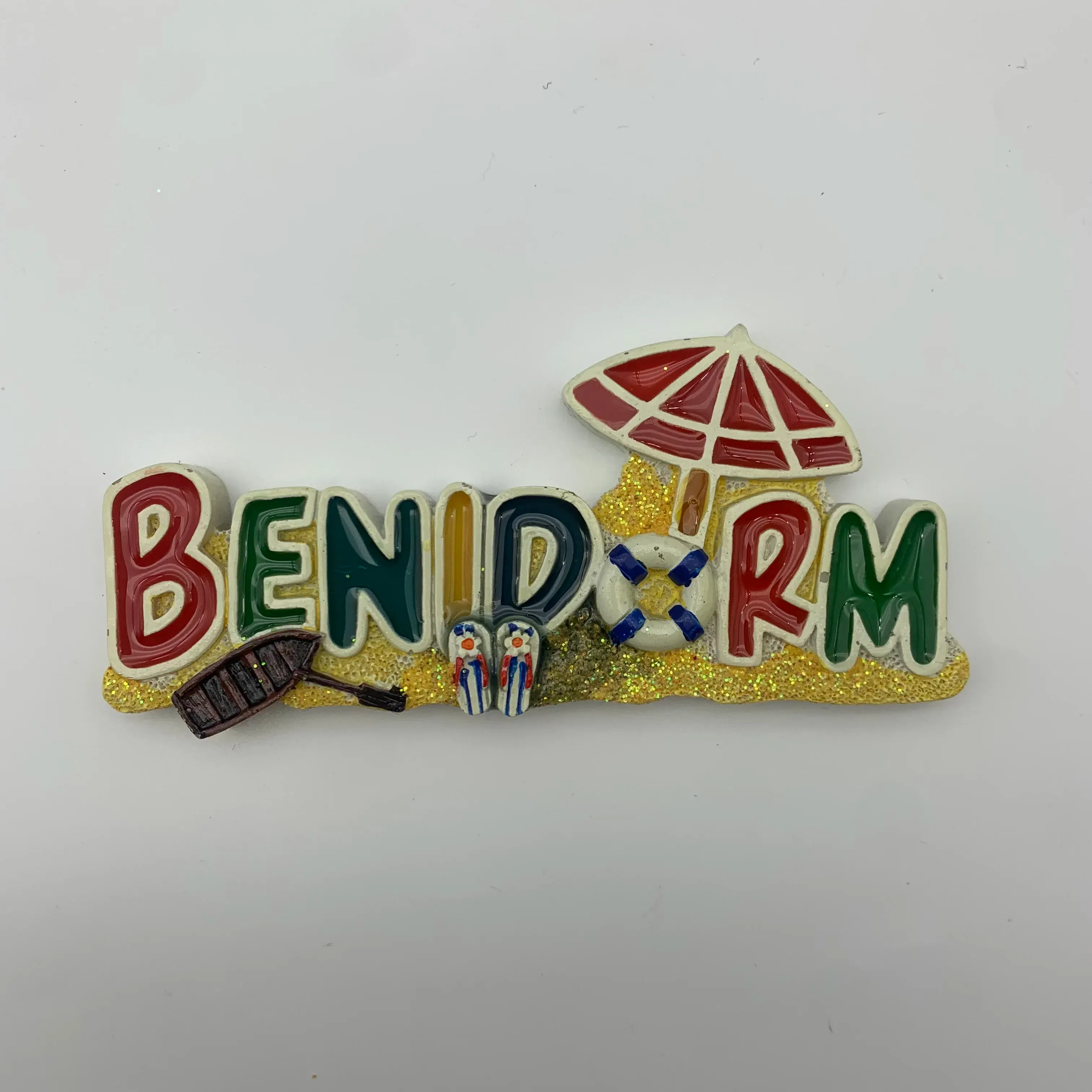 Color: green - Special Offer Spain Torrevieja Benidorm Ukraine Tourist Souvenirs Refrigerator Magnetic Stickers Travel collection Gift