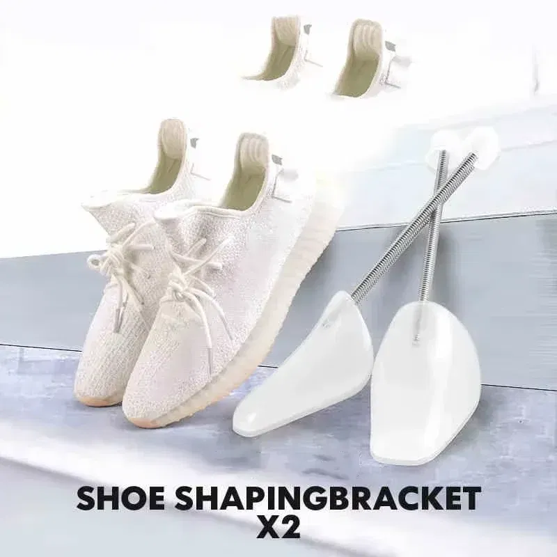 Color: Blue, Ships From: CHINA - Household 1 Pairs Plastic shoes Holder Stretcher Shaper Adjustable Length Shoe Trees Support Prevent Deformation Wrinkle Crease