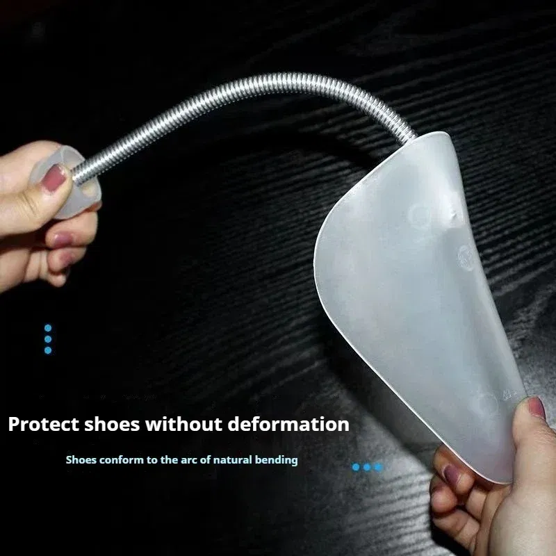 Color: Blue, Ships From: CHINA - Household 1 Pairs Plastic shoes Holder Stretcher Shaper Adjustable Length Shoe Trees Support Prevent Deformation Wrinkle Crease