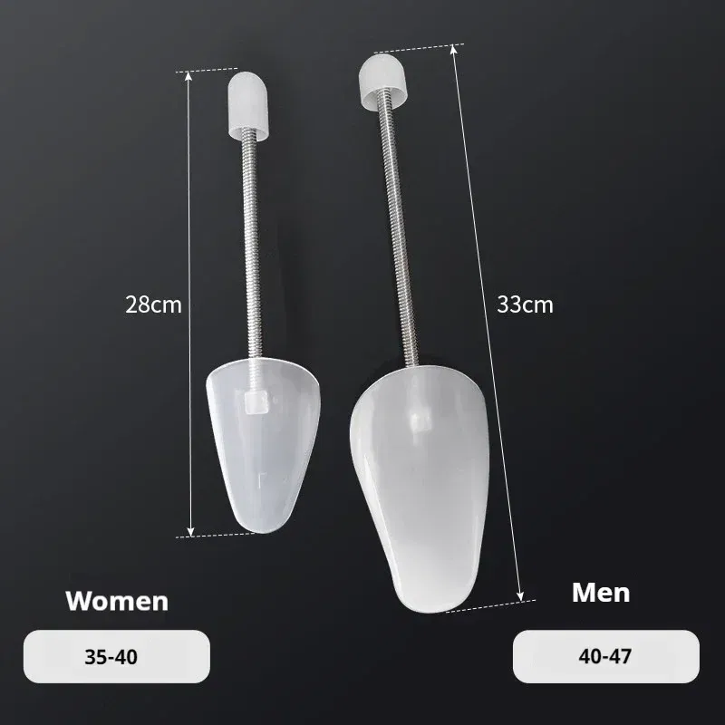 Color: Blue, Ships From: CHINA - Household 1 Pairs Plastic shoes Holder Stretcher Shaper Adjustable Length Shoe Trees Support Prevent Deformation Wrinkle Crease
