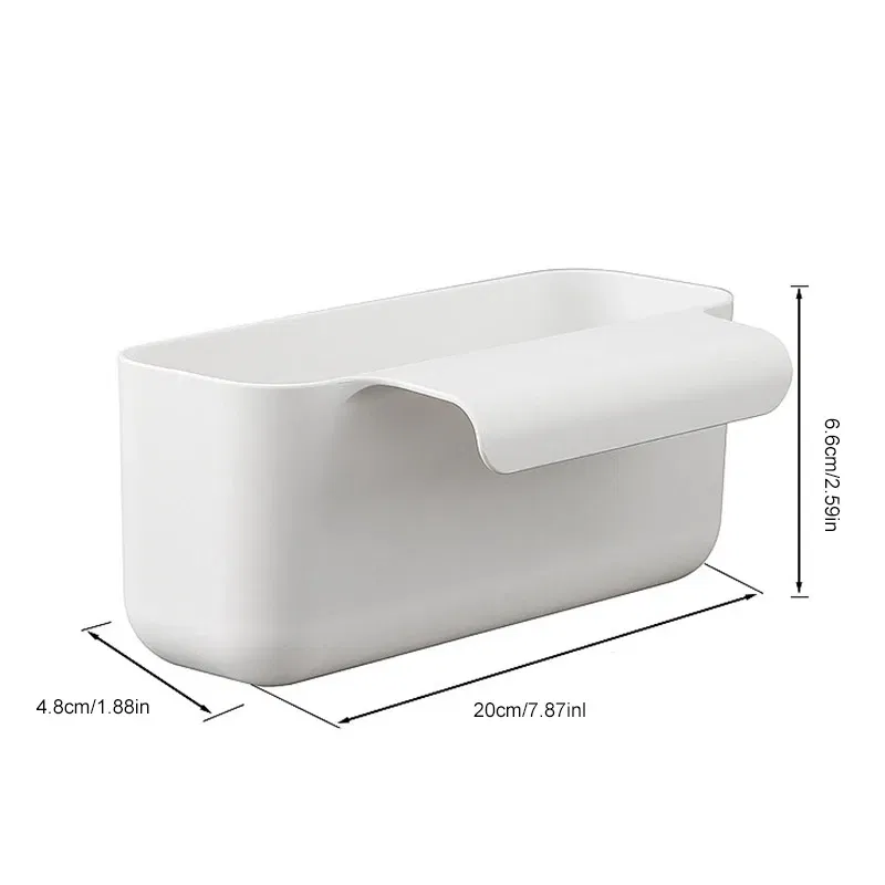 Color: Light Grey - Justdolife Sink Sponge Holder Multifunctional Sink Drain Strainer Basket Sink Storage Rack Kitchen Drainer Rack Storage Basket