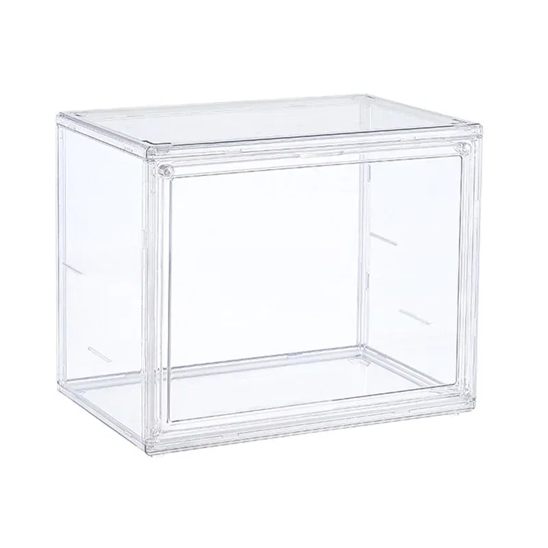 1pc Three Layer Acrylic Display Rack Transparent Ladder Handmade Anime Car Model Blind Box Storage Box Jewelry Sorting Box