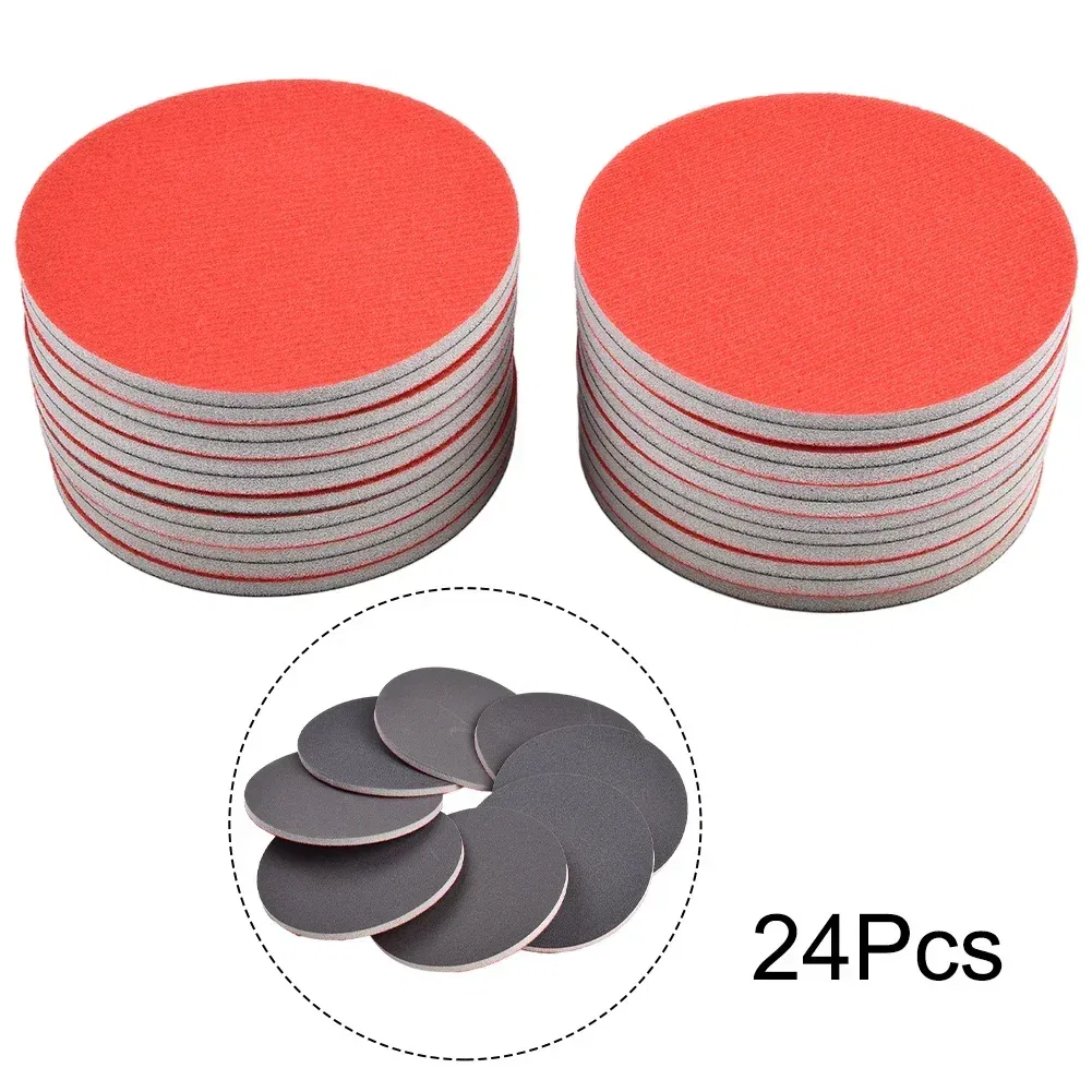 Color: WHITE, Ships From: CHINA - Reinvent Bowling Ball Cleaning with 24 Pieces Sanding Pads Intensive Cleaning Polishing Five Grids Design for Multiple Choices