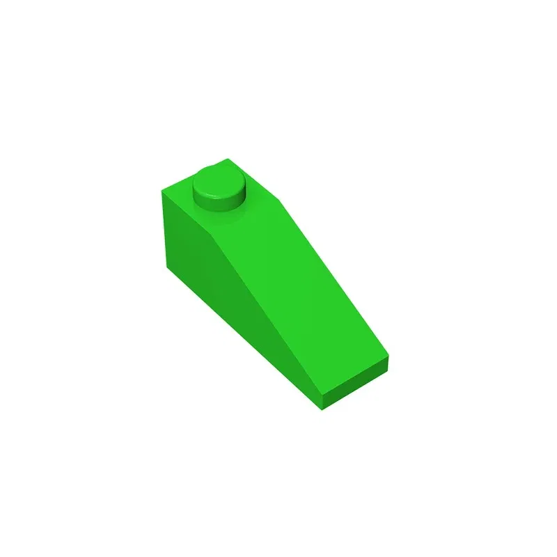 Color: NAVY - Gobricks GDS-586 Slope 33 3 x 1 compatible with lego 4286 pieces of children's toys Building Blocks Technical Assembles