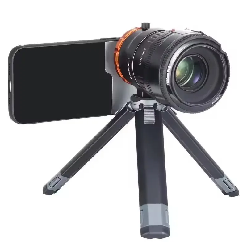 Color: WHITE - 17MM Thread Phone Case for iPhone 14 15 16 Plus Pro Max Anamorphic Macro Wide Angle 17MM Lens Mount Phone Case for Ulanzi Kaise