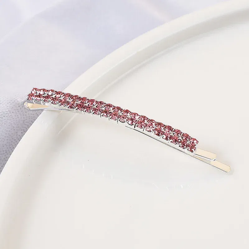 Color: black, Ships From: CHINA - 2020 New Elegant Rhinestone Hairpins Women Girls Hair Clips Pin Accessories Hair Ornaments Hairclip Hairgrip Barrettes Headdress