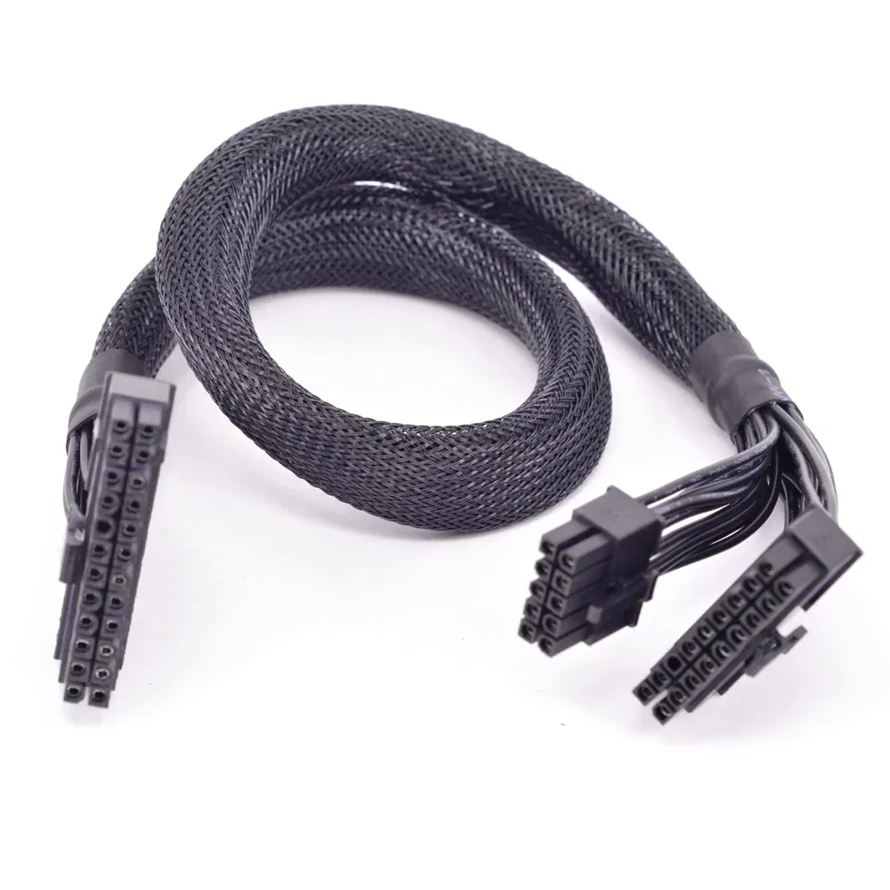 Color: Red, Cable length: Other - For Cooler Master V Series V850 V1000 V1200 ATX 24 Pin CPU PCI-e 6 6+2 8 Pin Peripheral 4 Pin SATA Power Supply Cable