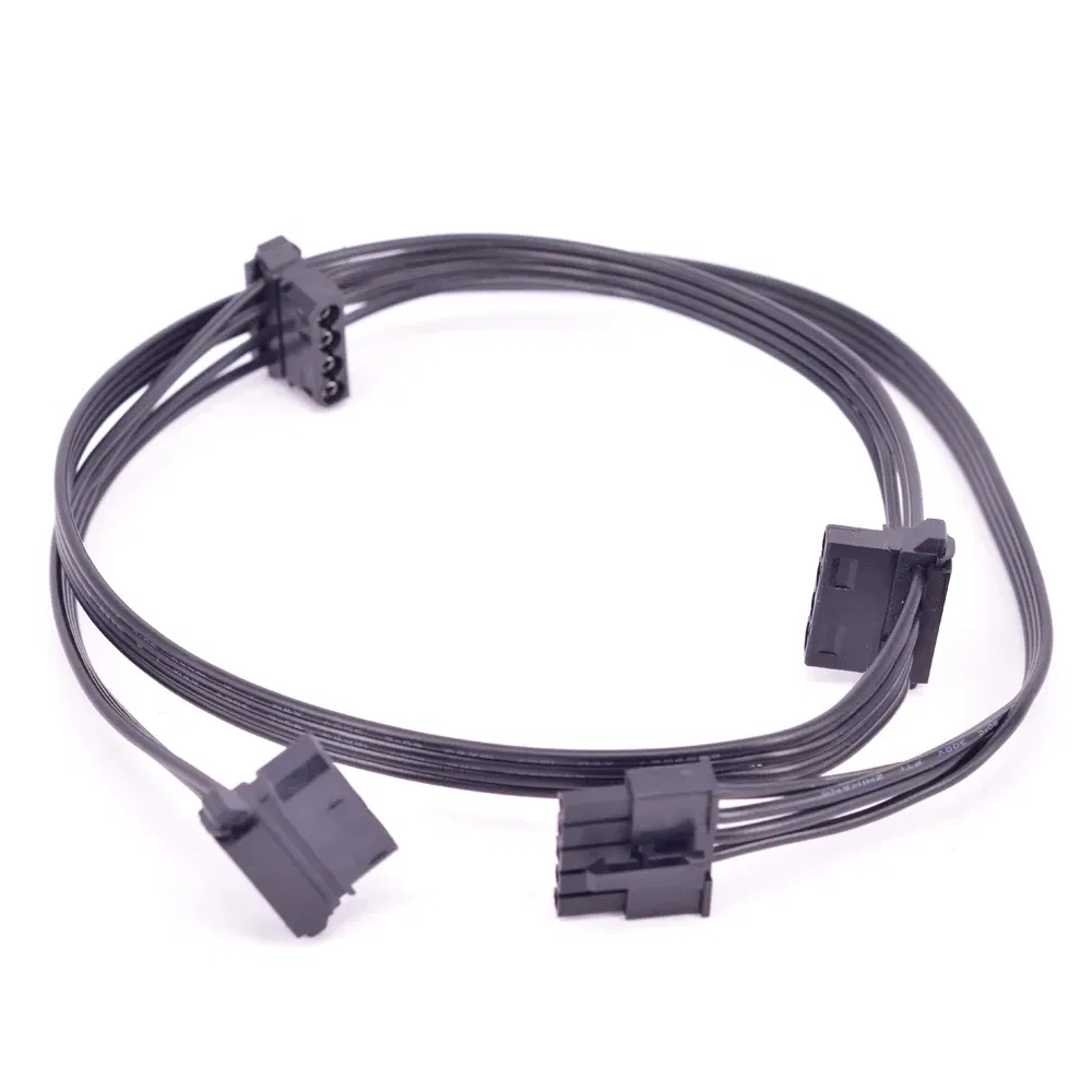 Color: Red, Cable length: Other - For Cooler Master V Series V850 V1000 V1200 ATX 24 Pin CPU PCI-e 6 6+2 8 Pin Peripheral 4 Pin SATA Power Supply Cable