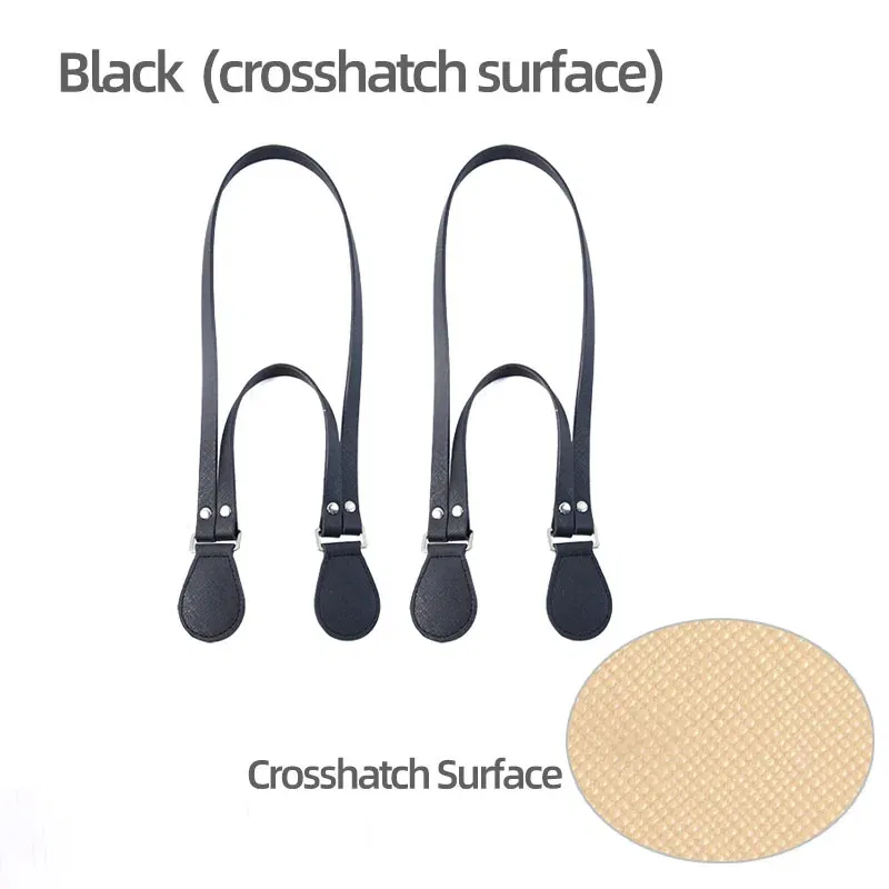 Color: black - New O bag Multifunctional Strap handles For obag Girl Women Hand Shoulder straps long short belts Handbags accessories