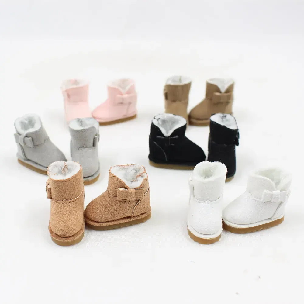 Color: green - Blyth doll warm Snow Boot with 6 styles for chossing suitable for Rubber and Joint body