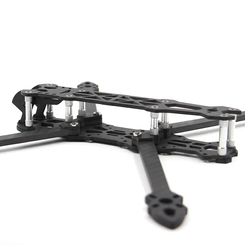 Color: Red - Mark4 7inch 295mm with 5mm Arm Quadcopter Frame kit 3K Carbon Fiber 7'' for FPV Racing Drone Quadcopter Freestyle DIY parts