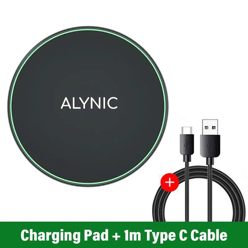 Color: pink - 30W Wireless Charger For iPhone 15 14 13 12 X Pro Max Induction Fast Charging Pad Dock Station For Samsung S23 S22 Xiaomi Huawei