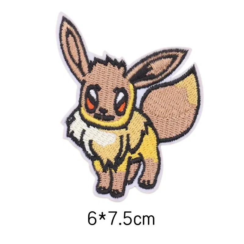 Color: Blue - Original Pokemon 3 style Gengar Patch DIY Badge Cloth Patch Embroidery Clothing bag sticker Down Jacket Denim Xmas Gift