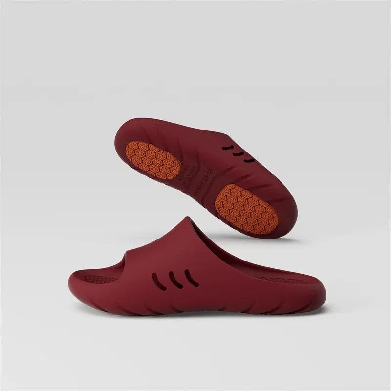 Men Anti-slip EVA Summer Slippers Women Soft Cozy Beach Outdoor Sandals Couple Unisex Home Indoor House Shoes Footwear