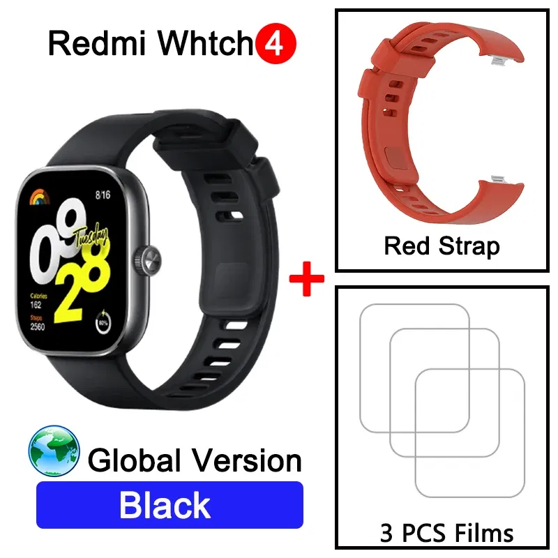Color: Yellow, Ships From: CHINA - New! Global Version Watch 4 Ultra Large 1.97'' AMOLED Display GPS GNSS Smartwatch Bluetooth Phone Call Smart Sleep Monitoring