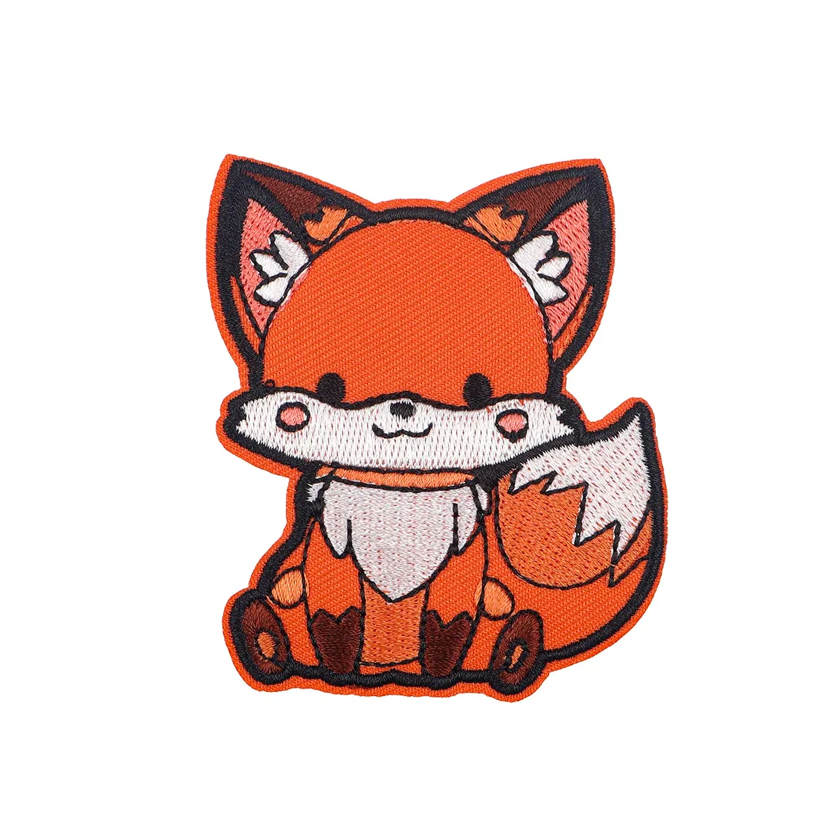 Cute Fox Embroidery Patch Cartoon Animal Iron On Patches For Clothing Thermoadhesive Patches On Clothes DIY Sew Badges