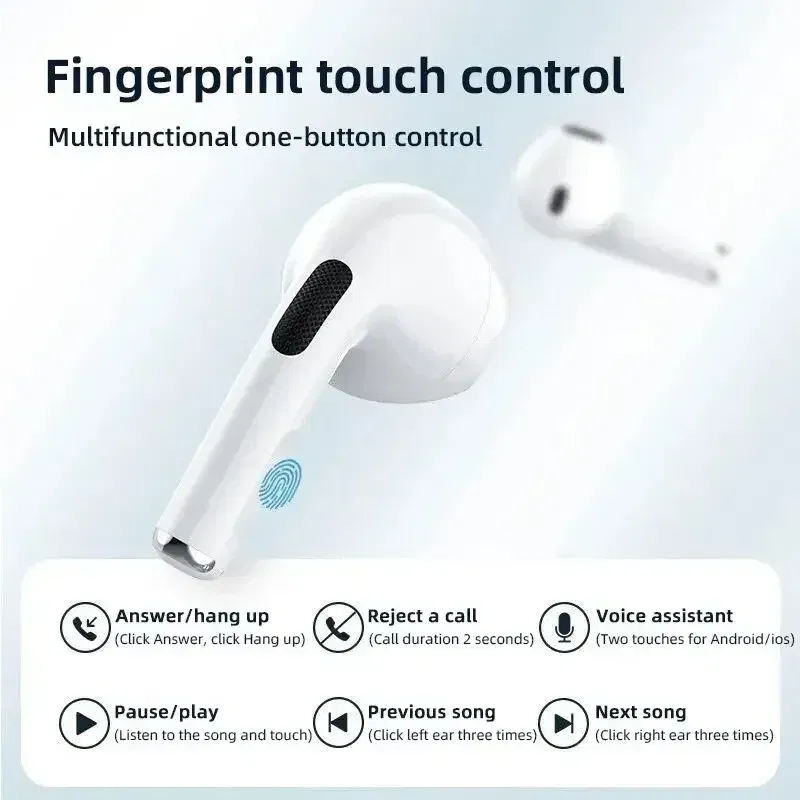 Color: Blue, Ships From: CHINA - Mijia Xiaomi Air Pro 6 TWS Wireless Bluetooth Headset Mini Pods Earbuds Earpods Earphone For Android IPhone Headphones Original