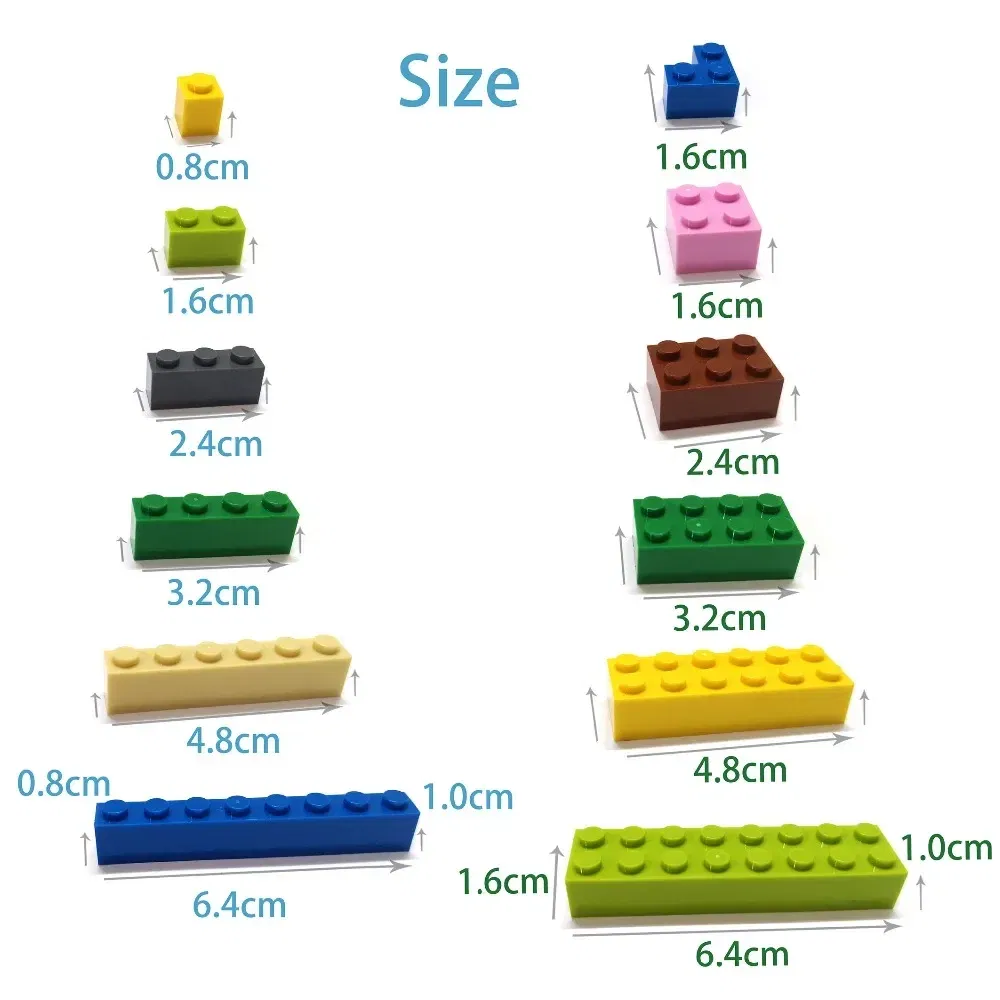 Color: plum - 200pcs 1x4 Dots DIY Building Blocks Thick Figures Bricks Educational Creative Toys for Children Size Compatible With 3010