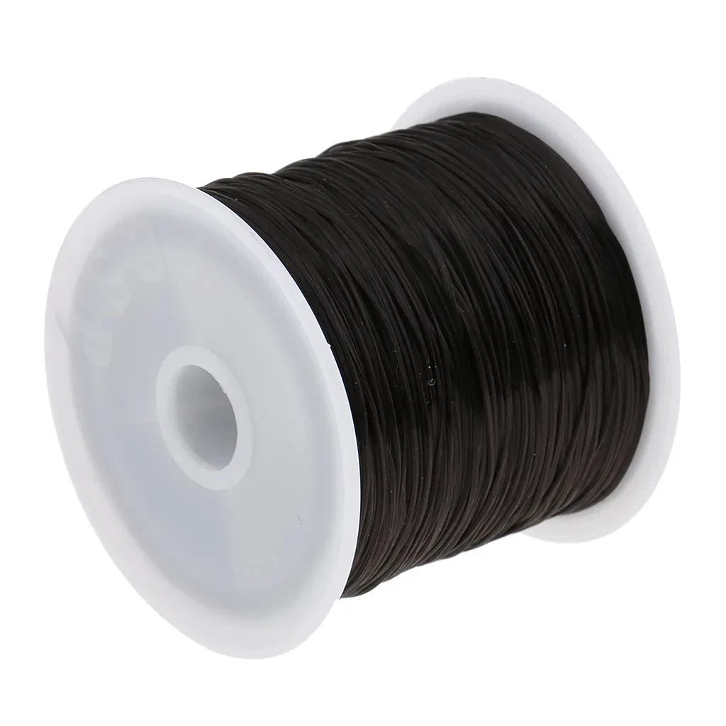 Color: black, Ships From: CHINA - 60M Wig Hair Net Sewing Cotton Thread Weft Hair Extension Weaving Thread New Wig Making Thread