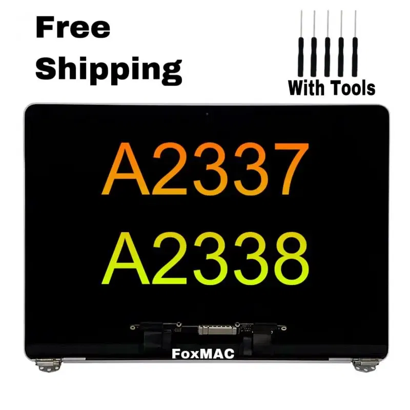 Color: Blue, Display Size: 10", Ships From: CHINA - Top New 2020 Year A2337 Display A2338 M1 LCD Screen Replacement Assembly for Macbook Air Pro 13"Retina EMC 3598 3578