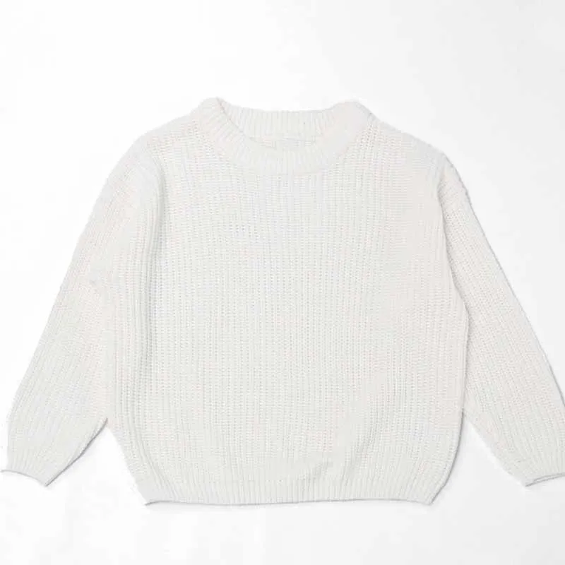 Color: WHITE, Size: XXXL, Age Range: 0-3M - Personalized sweaters for cherished babies.Celebrate your little one's name with unique, custom-made thick knitted sweaters