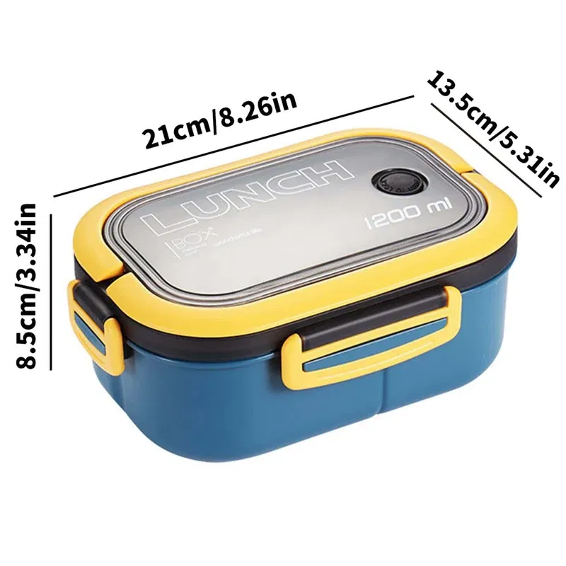 Color: Pink, Number of Compartments: 5, Number of Tiers: 2, Lunch Box Capacity: 1000ml - 1200ML 2 Layer Bento Lunch Box With Spoon Fork, Kid High Capacity Microwae Food Containers Portable Leakproof Office Camping
