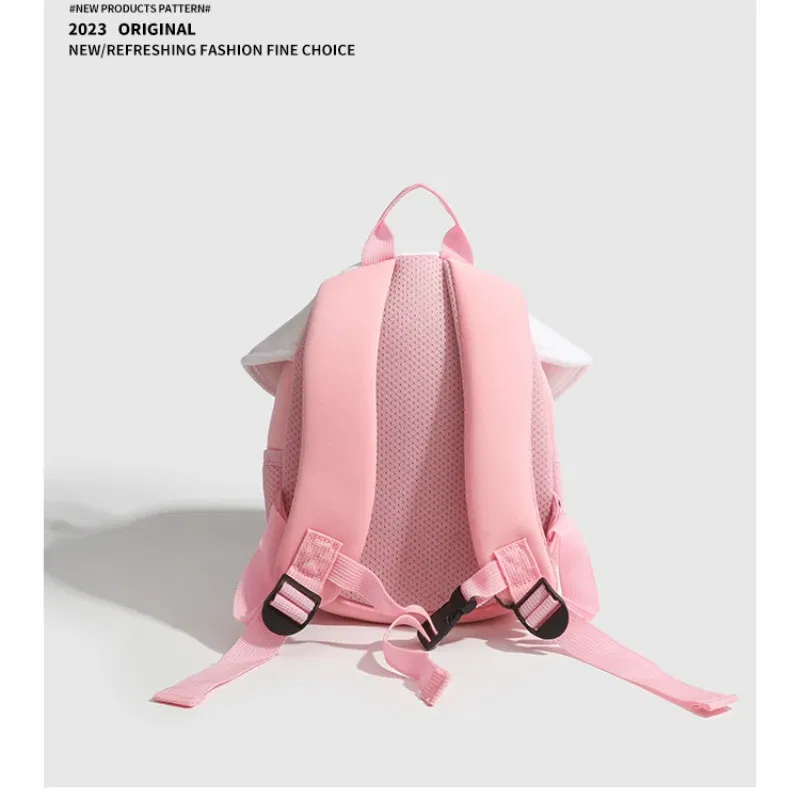 Color: Pink - 2024 New Design Toddler Girls Backpack Mini Cute Mushroom Backpack Popular Children Backpack in Kindergarten Kids Bag for Girls