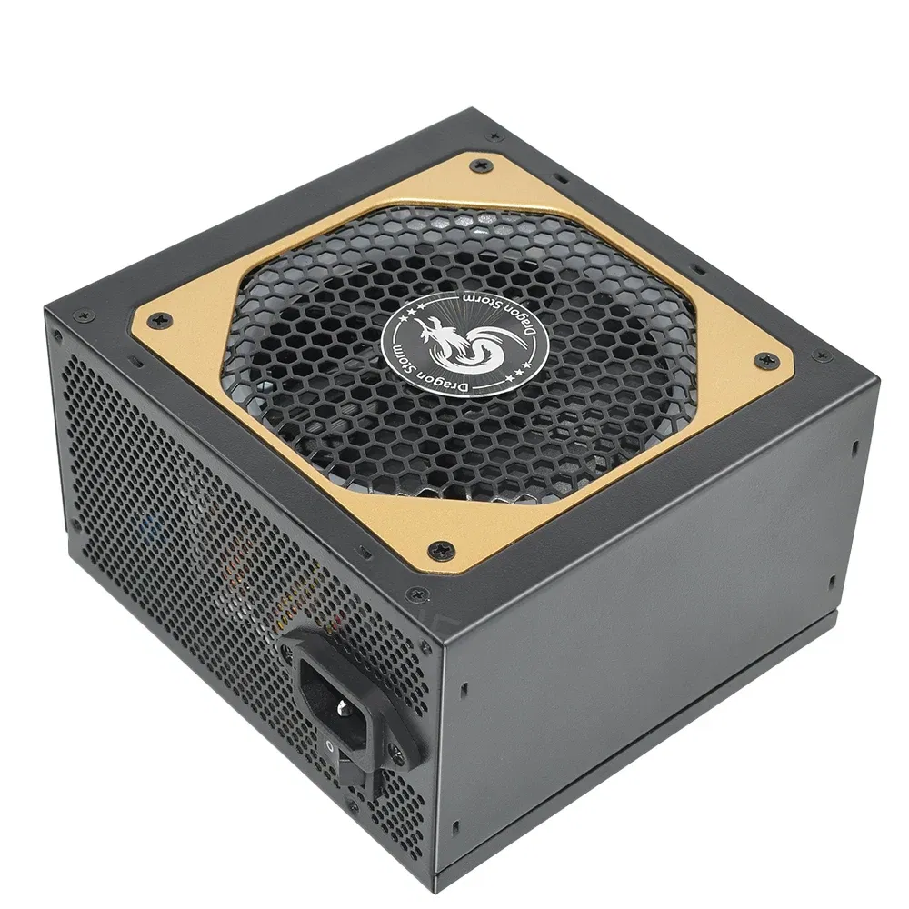 Rating Power: 850W, Ships From: CHINA - 850W Power Source 80Plus Gold For PC Professional E-Sports Video Game Computer PSU RGB Full Modular Supply With 12CM Fan