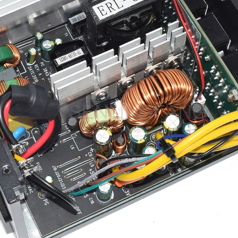 Rating Power: 850W, Ships From: CHINA - 850W Power Source 80Plus Gold For PC Professional E-Sports Video Game Computer PSU RGB Full Modular Supply With 12CM Fan