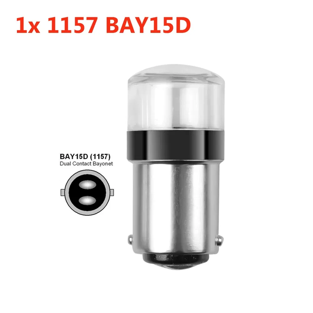 Emitting Color: WHITE, Ships From: CHINA - 2Pcs/1PCCar Led High Bright Car Light P21/5W 1157 BAY15D 1156 BA15S Bulb 10SMD Auto Reverse Turn Signal Lamp Brake DRL 12V