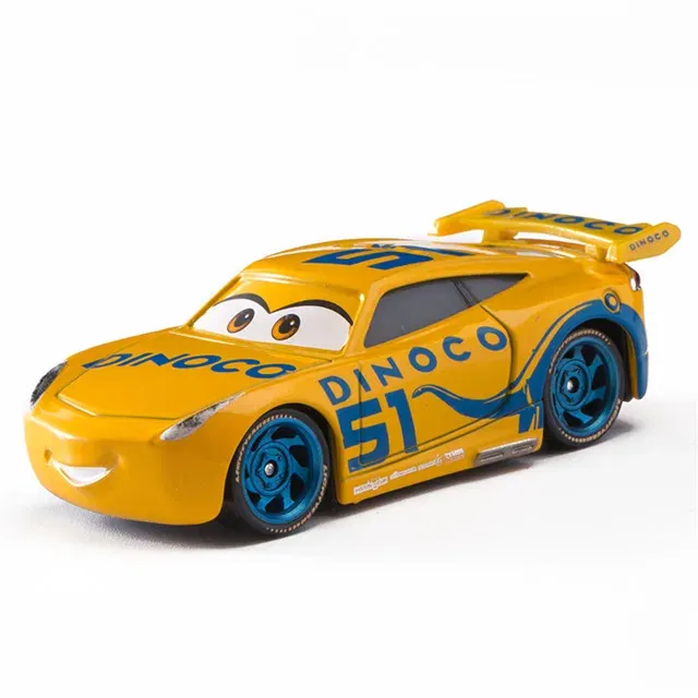 Color: DEEP BLUE - Pixar Cars 3 Temperature-variable Model Disney Lightning Mcqueen Racing Family Mack Uncle Car Toy Boy Girl Children Toys Gift
