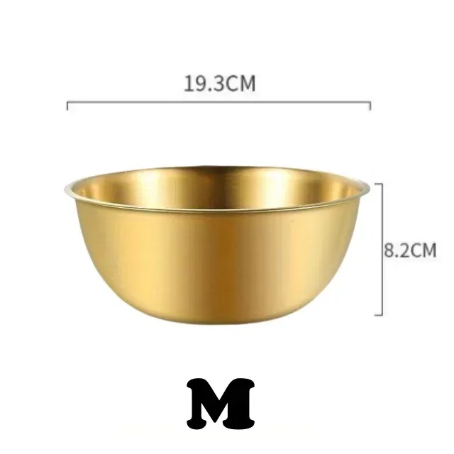 Color: Yellow - 1-3 Stainless Steel Bowl Set with Scale for Cooking Baking Food Storage Large Capacity Mixing Bowls for Home Kitchen Essentials