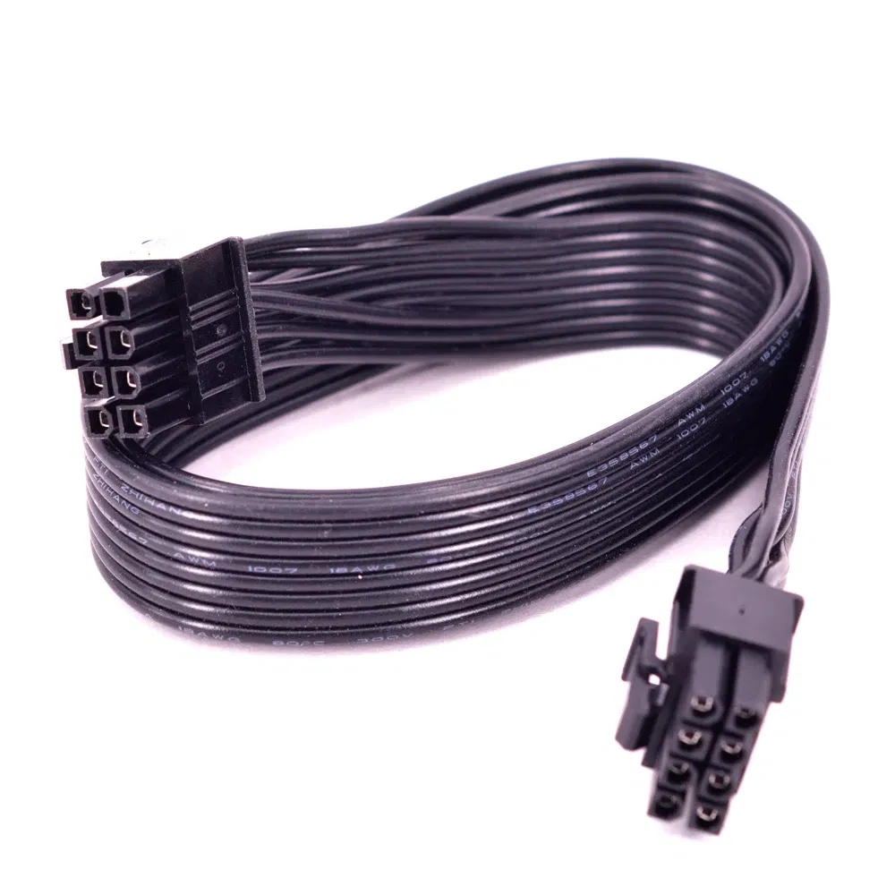 Color: WHITE, Cable length: Other - For Cooler Master MWE Gold 750 650 550 Full Modular PSU PCIe 6Pin to 8Pin 6+2 Pin 5Pin Peripheral 4Pin SATA Power Supply Cable