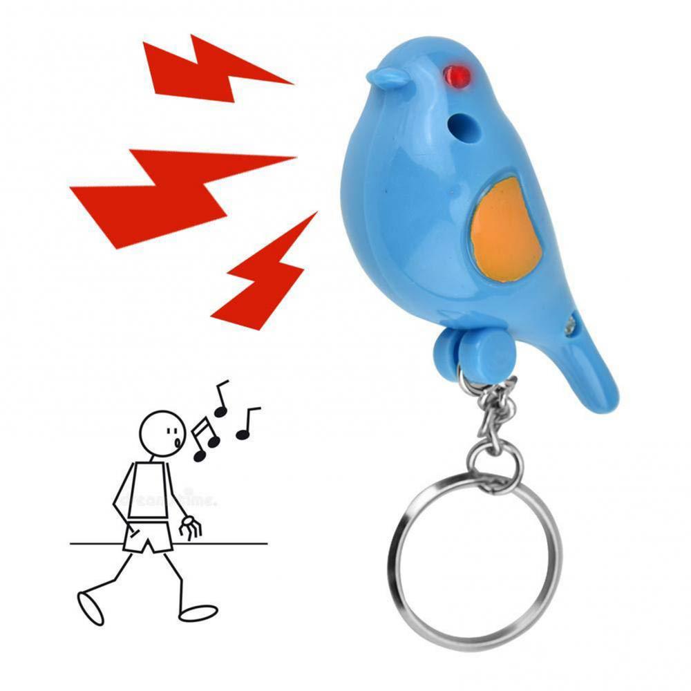 Color: Khaki - Funny Key Chains Women Men Whistle Key Finder Flashing Beeping Remote Lost Keyfinder Locator Keyring