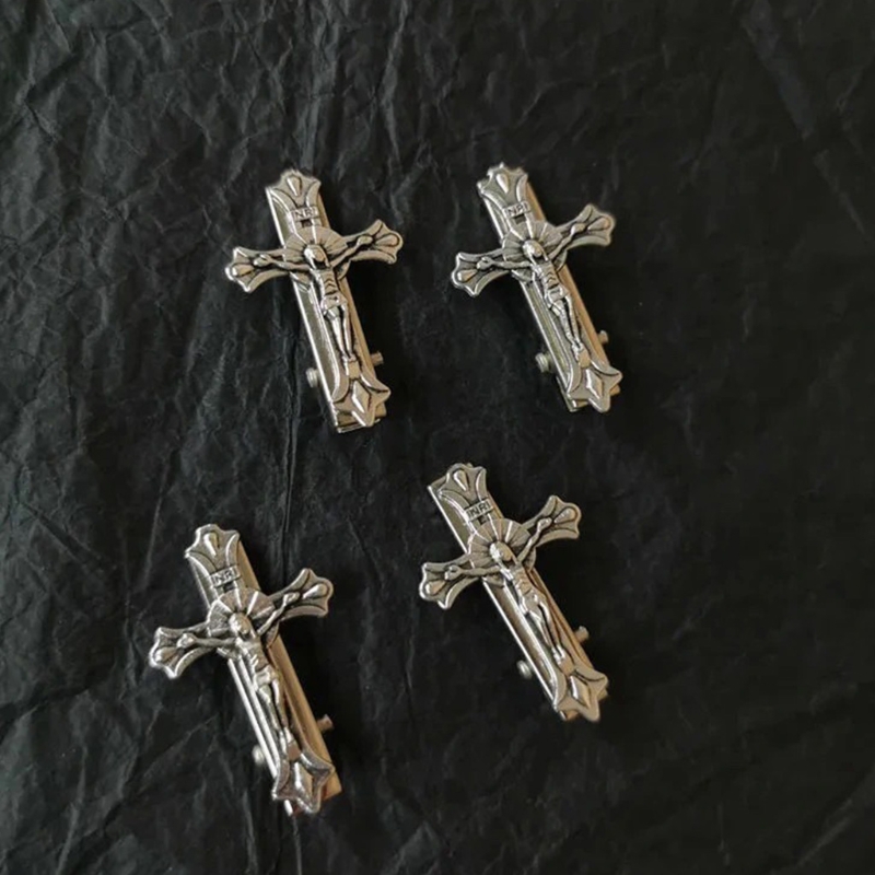 Color: SKY BLUE, Ships From: CHINA - Gothic Hair Clip Punk Bangs Duckbill Clips Halloween Hair Barrettes Cosplay Hairpin Retro Hair Styling Accessories Dropshipping