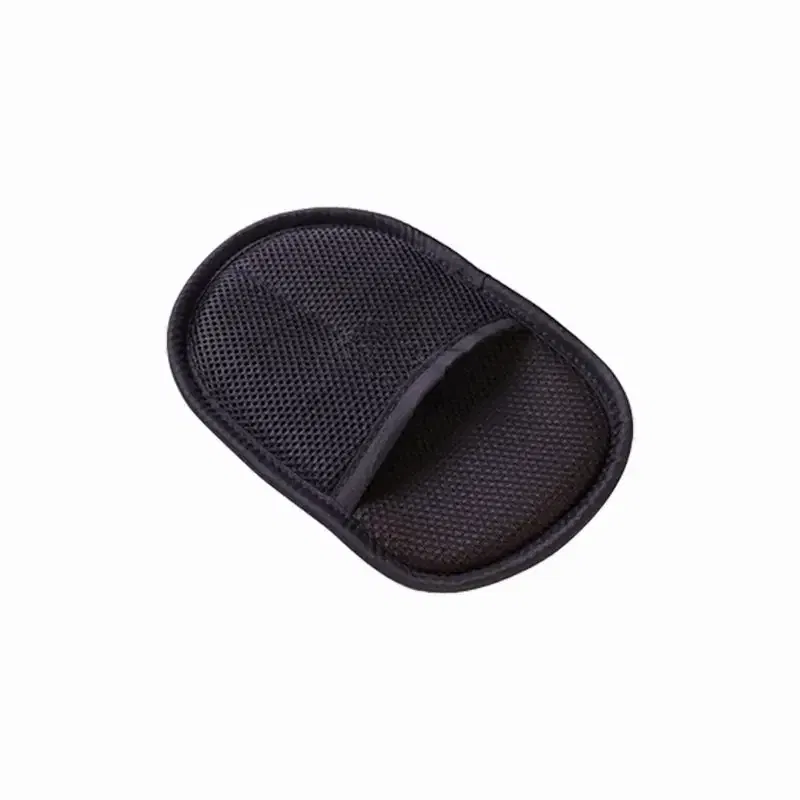 Color: black - Car Washing Imitation Wool Gloves Thickened Plush Car Wiping Gloves Waxing Polishing Car Cleaning Products cleaning cloth