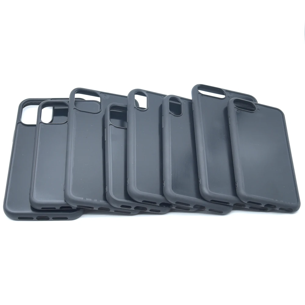 Material: PC - For iPhone 16 15 14 13 12 mini 11 Pro Max 6 7 8 S Plus Xr X Xs Blank Phone Case for Resin Vinyl DIY Rubber Phone Case Blanks