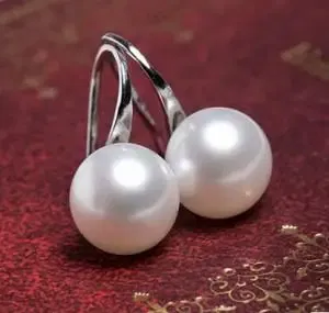 Metal Color: Rhodium Plated - Flower Earrings 2019 Punk Fashion New Earrings Lady Wild Chain Pearl Crystal Flower Earrings Gift Wholesale Ladies Earrings